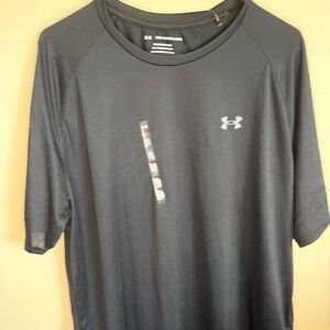 Under Armour Men's Dark Gray Short Sleeve Tee